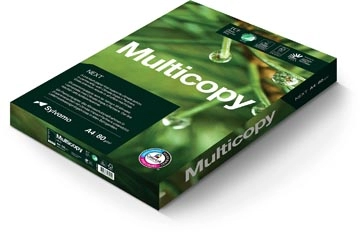 Een Multicopy Next printpapier ft A4, 80 g, pak van 500 vel koop je bij ShopXPress