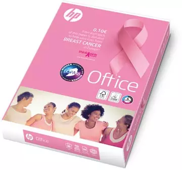 Een HP Office Pink Ream kopieerpapier, ft A4, 80 g, pak van 500 vel koop je bij ShopXPress