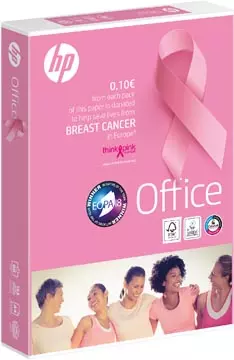 Een HP Office Pink Ream kopieerpapier, ft A4, 80 g, pak van 500 vel koop je bij ShopXPress