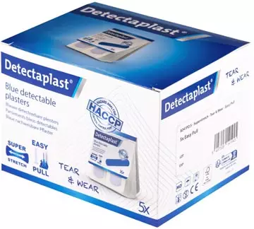 Een Detectaplast Tear & Wear Elastic Easy-Pull, ft 25 x 72 mm, 5 x 36 stuks koop je bij ShopXPress