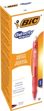 Een Bic gelroller Gel-ocity, rood koop je bij ShopXPress