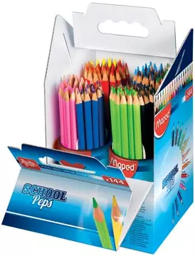 Een Maped kleurpotlood Color'Peps, 144 potloden (classpack) koop je bij ShopXPress