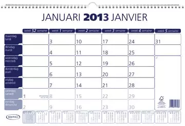 Een Brepols maandkalender, 2025 koop je bij ShopXPress