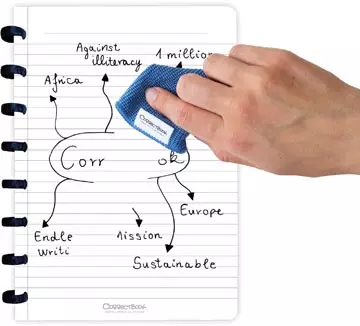 Een Correctbook A5 Original: uitwisbaar / herbruikbaar notitieboek, gelijnd, Forest Green (bosgroen) koop je bij ShopXPress