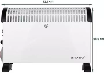 Een Brasq convector verwarming CH100, wit koop je bij ShopXPress