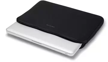 Een Dicota sleeve skin perfect, voor laptops tot 13,3 inch, zwart koop je bij ShopXPress