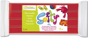 Een Darwi boetseerpasta Softy rood koop je bij ShopXPress