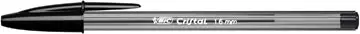 Een Bic balpen Cristal Large, brede punt, zwart koop je bij ShopXPress