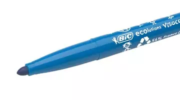 Een Bic Kids Viltstift Visacolor XL Ecolutions 12 stiften in een kartonnen etui koop je bij ShopXPress