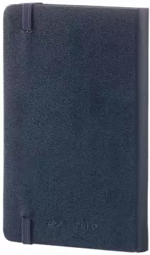 Een Moleskine notitieboek, ft 9 x 14 cm, gelijnd, harde cover, 192 blad, saffier koop je bij ShopXPress