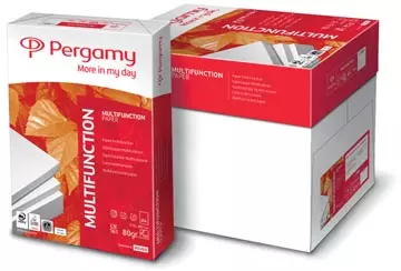 Een Pergamy Multifunction printpapier ft A4, 80 g, pak van 500 vel koop je bij ShopXPress