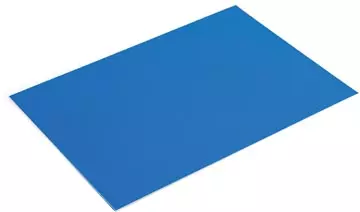 Een Pergamy omslagen, ft A4, karton glanzend, 250 micron, pak van 100 stuks, blauw koop je bij ShopXPress
