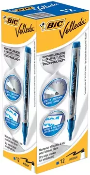 Een Velleda Whiteboardmarker Liquid Ink Pocket blauw koop je bij ShopXPress