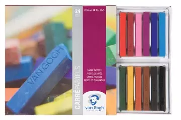 Een Van Gogh droge pastels, doos met 24 pastels koop je bij ShopXPress