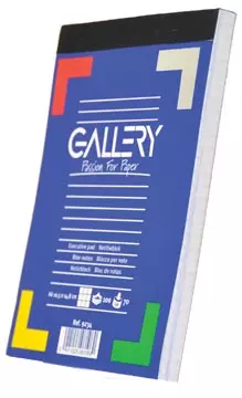 Een Gallery notitieblok, ft A6, geruit 5 mm, blok van 100 vel koop je bij ShopXPress