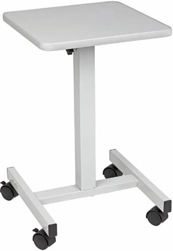 Een MAUL projectietafel, grijs, ft 38 x 38 cm, h 64-100 cm koop je bij ShopXPress