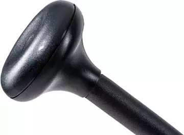 Een MAUL kapstok Nubis metaal, hoogte 175 cm, 20 ophanghaken met parapluhouder, zwart RAL9004 koop je bij ShopXPress