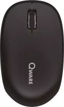 Een Qware draadloze muis Bristol, zwart koop je bij ShopXPress