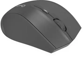 Een Qware draadloze muis Bolton, zwart koop je bij ShopXPress