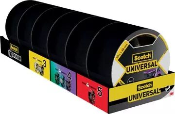 Een Scotch ducttape Universal, ft 48 mm x 10 m, zwart koop je bij ShopXPress