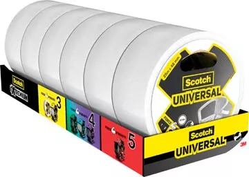 Een Scotch ducttape Universal, ft 48 mm x 25 m, wit koop je bij ShopXPress