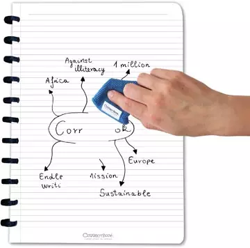 Sie können einen Correctbook A4 Hardcover: uitwisbaar / herbruikbaar notitieboek, gelijnd, Ink Black (zwart) bei Supplierz BV kaufen