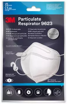 Een 3M stofmasker 9623, FFP2 koop je bij ShopXPress