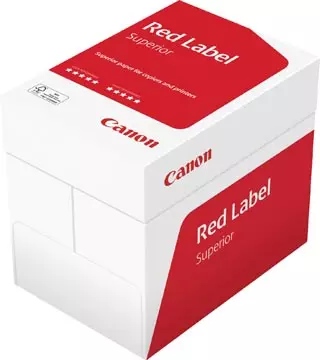 Een Canon Red Label Superior printpapier ft A4, 80 g, pak van 500 vel koop je bij ShopXPress