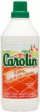 Een Carolin vloerreiniger extra lijnolie, fles van 1 l koop je bij ShopXPress