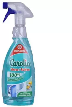 Een Carolin glasreiniger, spray van 650 ml koop je bij ShopXPress