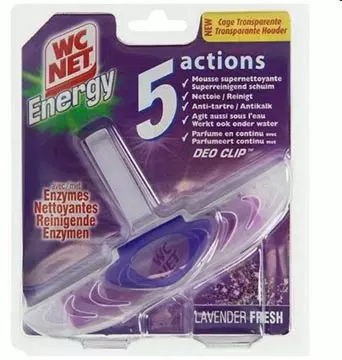 Een WC NET Energy toiletblokje Lavendel Fresh koop je bij ShopXPress