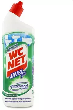 Een WC NET toiletreiniger Extra White Mountain Fresh, fles van 750 ml koop je bij ShopXPress