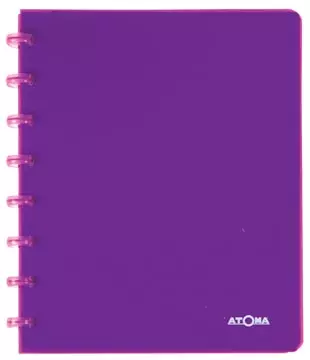Een Atoma Trendy schrift, ft A5, 144 bladzijden, PP, gelijnd, geassorteerde kleuren koop je bij ShopXPress