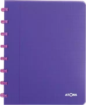 Een Atoma Trendy schrift, ft A5, 144 bladzijden, PP, commercieel geruit, geassorteerde kleuren koop je bij ShopXPress