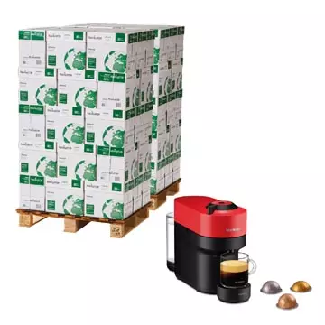 Een ACTIE NAVIGATOR: 2 x pallet printpapier A4, 80 g + GRATIS 1 x Krups Nespresso Vertuo Pop koop je bij ShopXPress