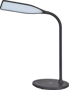 Een ALBA LED LED bureaulamp Smart, met QI oplader, zwart koop je bij Supplierz BV