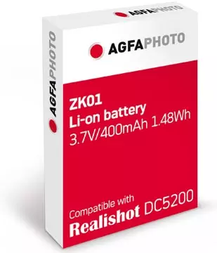 Een AgfaPhoto reserve batterij voor digitaal fototoestel DC5200 koop je bij ShopXPress