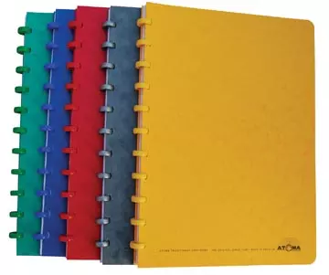 Een Atoma Classic schrift, ft A5, 144 bladzijden, geruit 5 mm, geassorteerde kleuren koop je bij ShopXPress