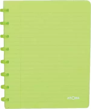 Een Atoma Trendy schrift, ft A5, 144 bladzijden, gelijnd, transparant groen koop je bij ShopXPress