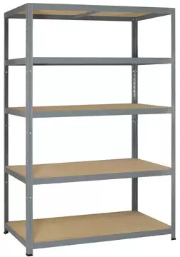 Een Avasco rek Strong 265, ft 200 x 120 x 50 cm, 5 legborden, gegalvaniseerd koop je bij ShopXPress