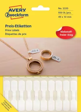 Een Avery juweliersetiketten, blister met 924 etiketten koop je bij ShopXPress