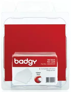 Een Badgy 100 blanco, dunne kaarten van 0,5 mm voor Badgy100 of Badgy200 koop je bij ShopXPress