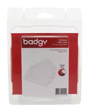 Een Badgy 100 blanco, dikke kaarten van 0,76 mm, voor Badgy100 of Badgy200 koop je bij ShopXPress