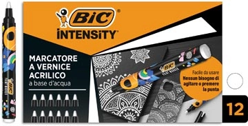 Vous pouvez acheter un BIC Intensity marqueur peinture, blanc, set de 12 pièces chez Supplierz BV