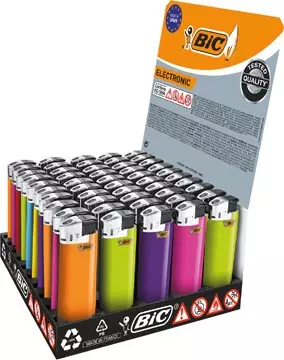 Een BIC Maxi elektronische aansteker, display van 50 stuks koop je bij ShopXPress