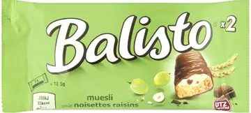 Een Balisto Muesli koekje Groen, 37 g koop je bij ShopXPress