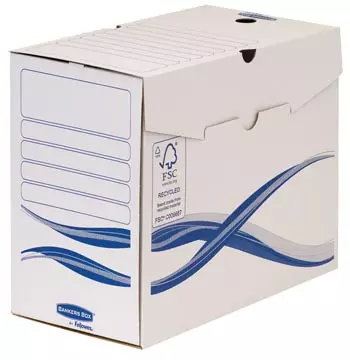 Een Bankers Box Basic, transfer archiefdoos, ft A4+, rug van 15 cm koop je bij ShopXPress