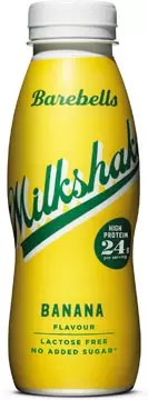 Een Barebells milkshake banaan, 33 cl, pak van 8 koop je bij ShopXPress