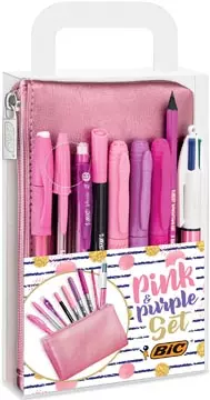 Een Bic Pink & Purple schrijfset 8-delig koop je bij ShopXPress