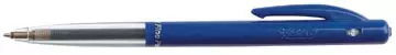 Een Bic balpen M10 Clic schrijfbreedte 0,35 mm, fijne punt, blauw koop je bij ShopXPress